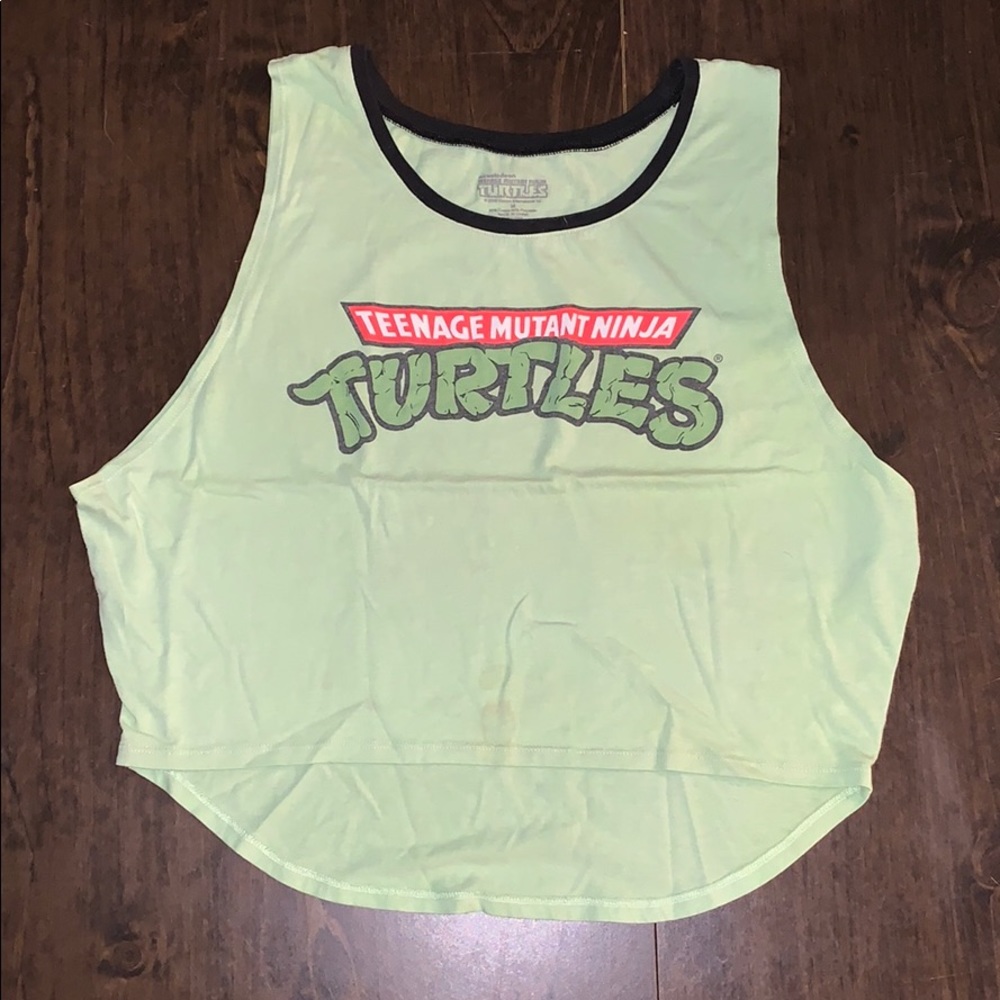 Teenage mutant ninja turtles crop top